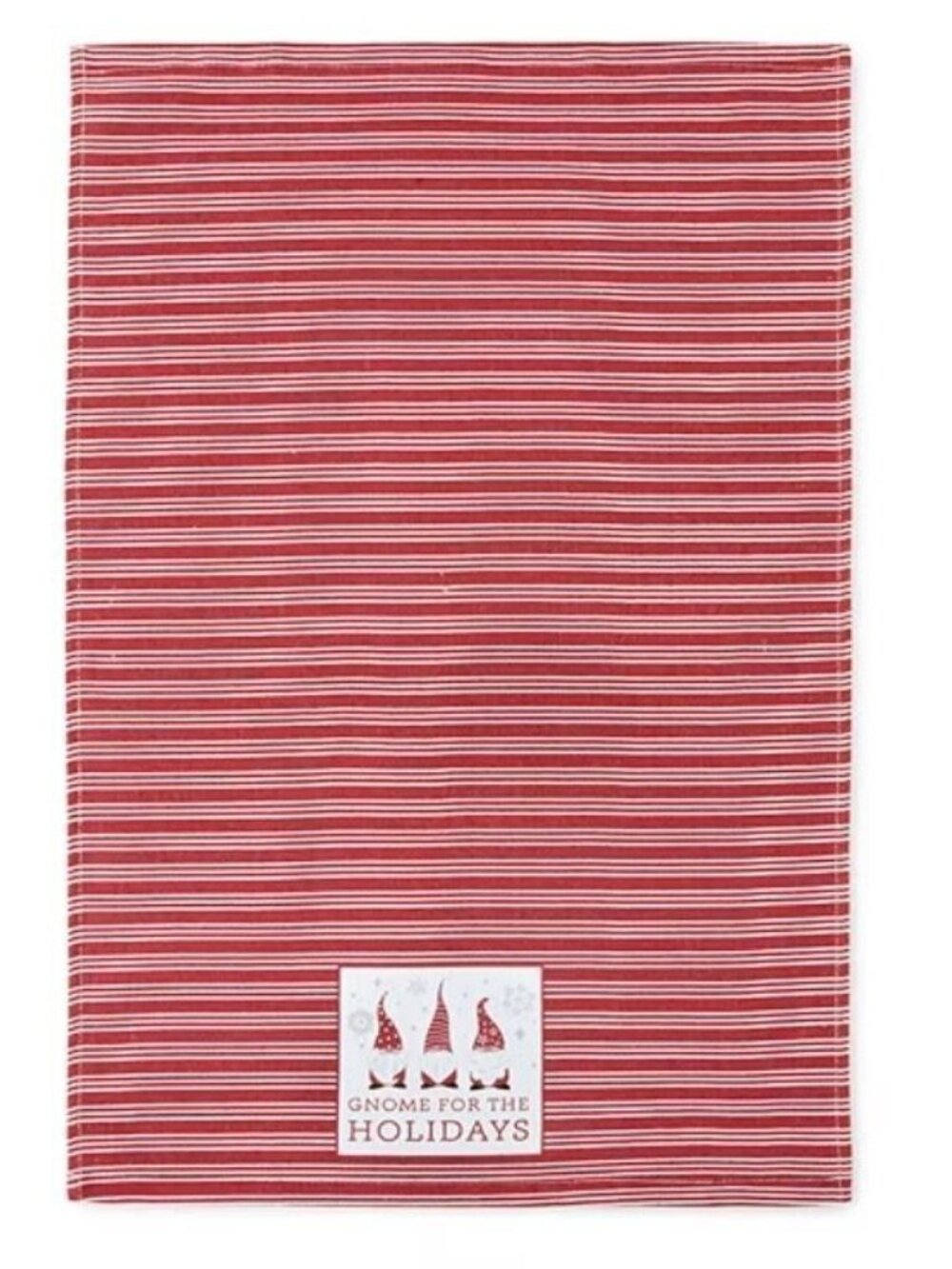 Christmas Holiday Gnome For The Holidays Red Kitchen Dish Tea Towels 2 Pack NWT - Picture 8 of 9